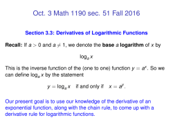 Oct 3 - Faculty Web Pages