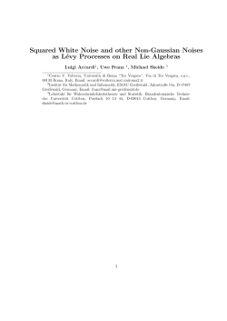 Squared White Noise and other Non