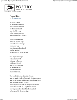 Caged Bird - Net Texts