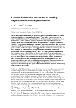 A current filamentation mechanism for breaking magnetic field lines