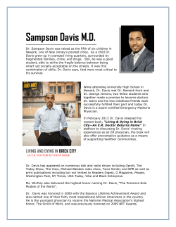 Sampson Davis MD - Great Black Speakers