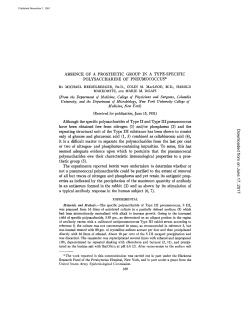 ABSENCE OF A PROSTHETIC GROUP IN A TYPE