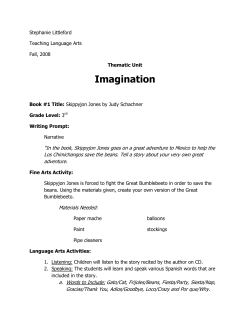 Thematic Unit Imagination