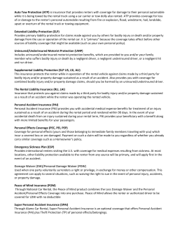 Auto Tow Protection (ATP) is insurance that provides renters with