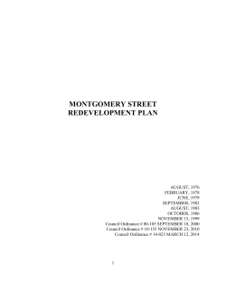 montgomery street redevelopment plan