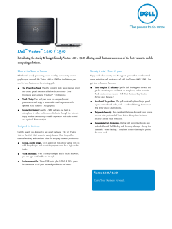 Dell― Vostro― 1440 / 1540