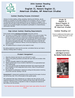 Grade 10 - Dublin City Schools