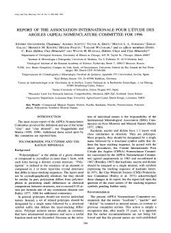 (AIPEA) NOMENCLATURE COMMITTEE FOR 1996