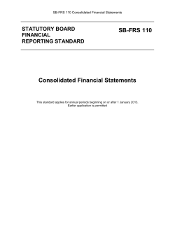 Consolidated Financial Statements