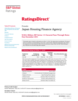 Japan Housing Finance Agency