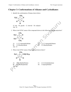 Ch 3 - Practice problem (Answers)