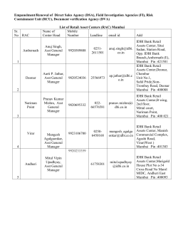 Empanelment/Renewal of Direct Sales Agency