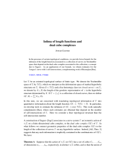 Infima of length functions and dual cube complexes