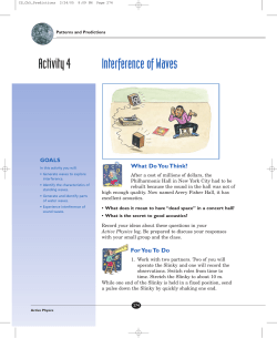 Activity 4 Interference of Waves