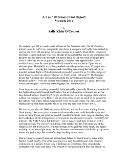 ATOR Munich 2014 The Report