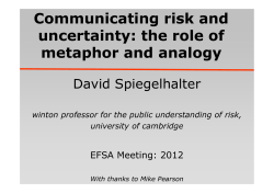 the role of metaphor and analogy