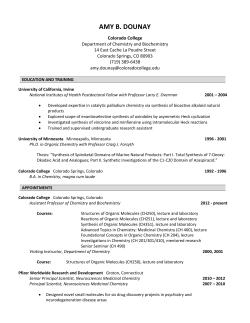 Link to Amy Dounay`s CV
