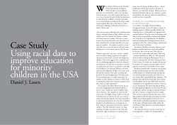 Download: Case Study: using racial data to improve education for