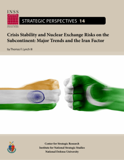 Crisis Stability and Nuclear Exchange Risks on the Subcontinent