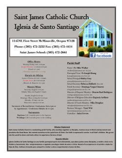 Saint James Catholic Church Iglesia de Santo Santiago