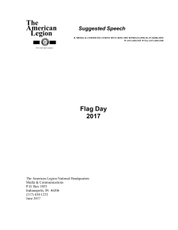 The American Suggested Speech eg on