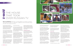 THE HOUSE THAT TOOK OVER RUSSIAN TV