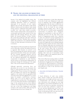 1. falling international trade costs