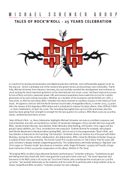 tales of rock`n`roll - 25 years celebration