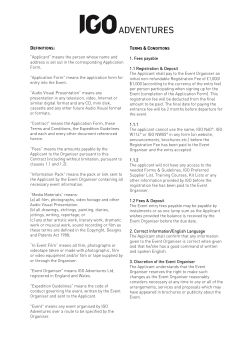 "Applicant" means the person whose name and address is set out in