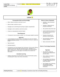 How To Use An Almanac