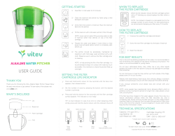 Antioxidant Pitcher Guide