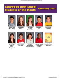 Hayden Bish AP US History Emma Brady Spanish 2 Jane Miller