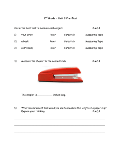 Math Review- Unit 9 - iBlog Teacher Websites