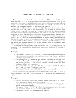 Class 22, 23 - Dartmouth Math Home