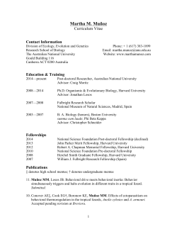 Martha M. Mu&ntilde;oz - Martha Monica Mu&ntilde;oz