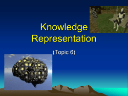 Knowledge Representation
