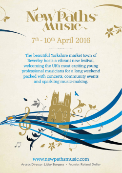 to see complete festival brochure.