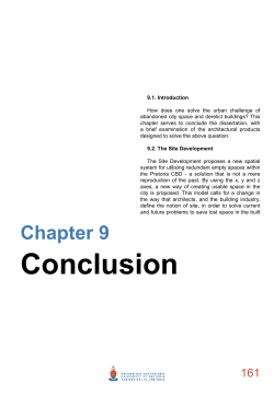 Conclusion - University of Pretoria
