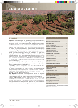 Sustainable Land Management in Practice