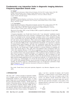 Frequency-dependent Swank noise