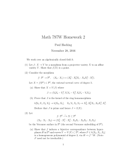 Math 797W Homework 2