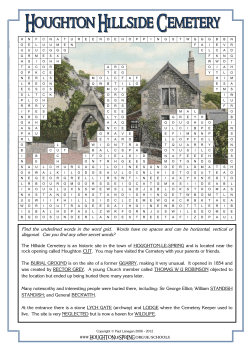 Find the underlined words in the word grid. Words have no spaces
