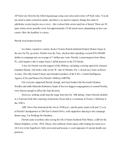 AP Style test: Rewrite the following passage using your notes and