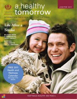 a healthy tomorrow - Loma Linda University Medical Center