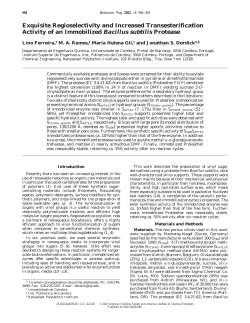 Exquisite Regioselectivity and Increased