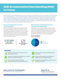 first credible - Reliance Standard