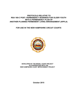 protocols relative to rsa 169-c post