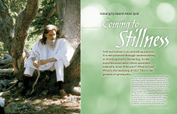 Satsang by Swami Amar Jyoti Self-realization is an unfolding