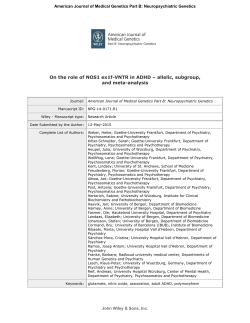 For Peer Review - St Andrews Research Repository