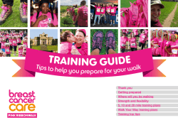 training guide - Breast Cancer Care